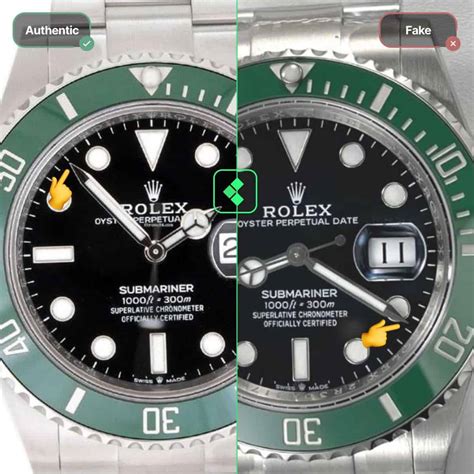 pictures of real and fake rolex|aaa rolex vs real.